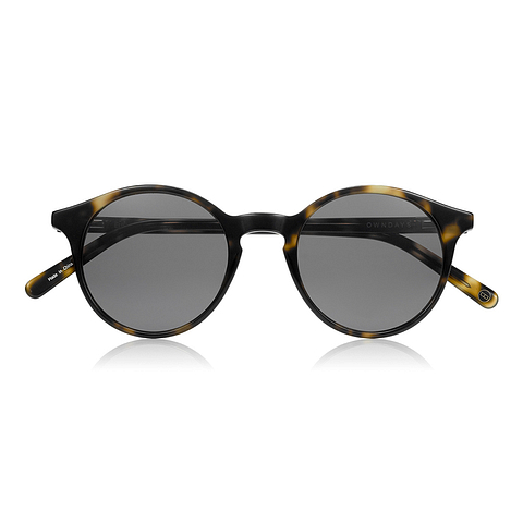 OWNDAYS | SUN Light Brown Full Rim Round right side