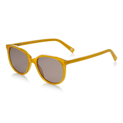 OWNDAYS | SUN Clear Yellow Full Rim Boston right side