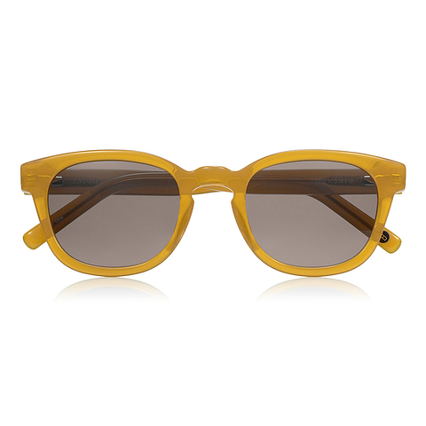 OWNDAYS | SUN Clear Yellow Full Rim Boston right side