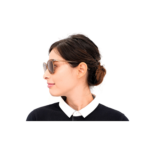 OWNDAYS | SUN Light Brown Full Rim Fox right side