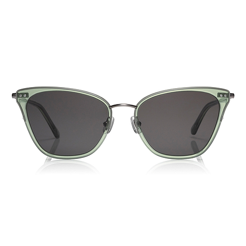 OWNDAYS | SUN Clear Green Full Rim Fox left side