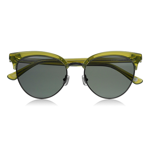 OWNDAYS | SUN Clear Green Full Rim Wellington right side