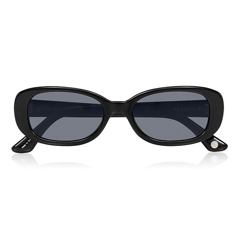 OWNDAYS | SUN Black Full Rim Oval right side