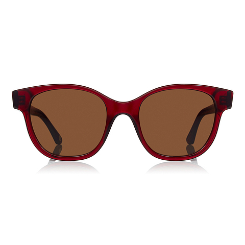 OWNDAYS | SUN Red Full Rim Wellington left side