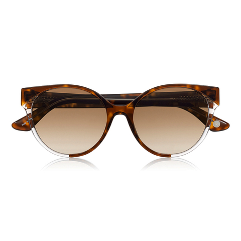 OWNDAYS | SUN Brown Demi Full Rim Fox right side
