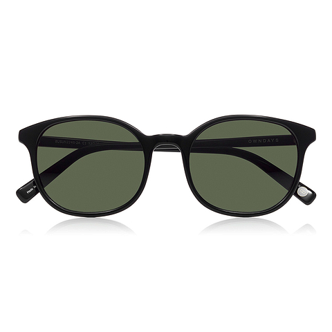 OWNDAYS | SUN Black Full Rim Wellington right side