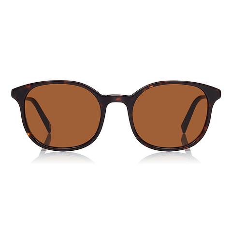 OWNDAYS | SUN Light Brown Full Rim Wellington left side