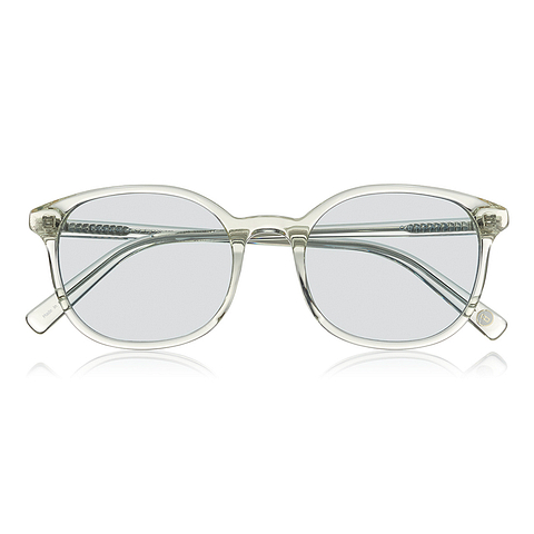 OWNDAYS | SUN Crystal Transparent Full Rim Wellington right side