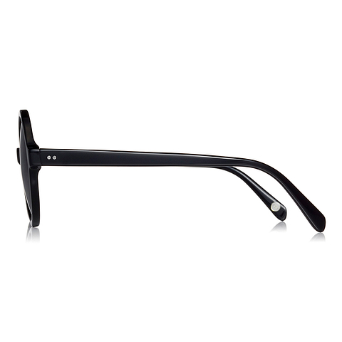 OWNDAYS | SUN Black Full Rim Round left side
