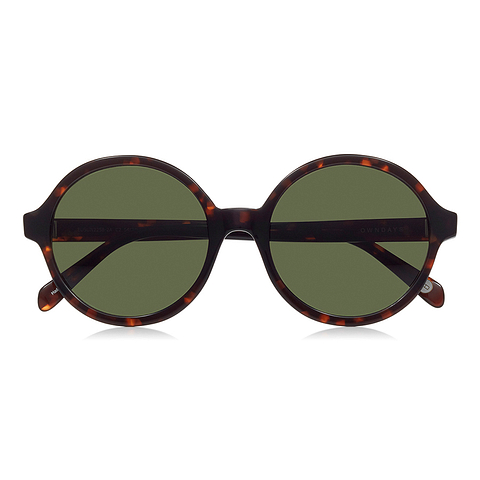 OWNDAYS | SUN Light Brown Full Rim Round right side