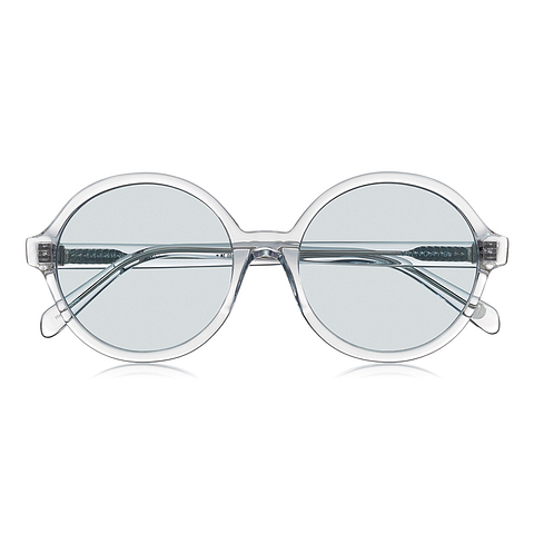 OWNDAYS | SUN Crystal Transparent Full Rim Round right side