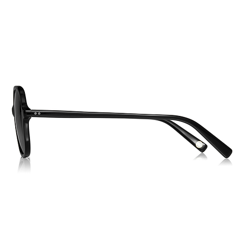 OWNDAYS | SUN Black Full Rim Rectangle left side