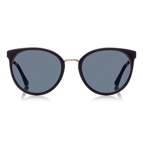 OWNDAYS | SUN Black Full Rim Fox left side