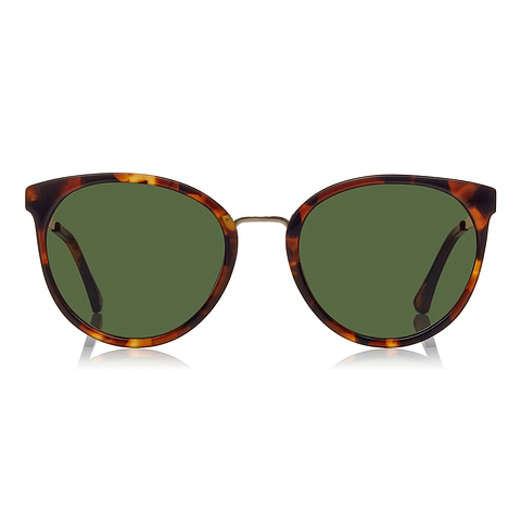 OWNDAYS | SUN Light Brown Full Rim Fox left side