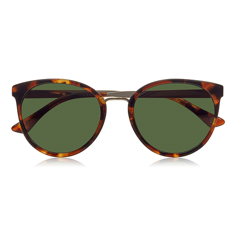 OWNDAYS | SUN Light Brown Full Rim Fox right side