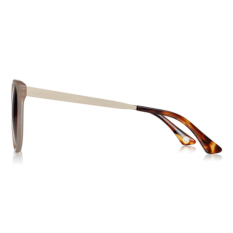 OWNDAYS | SUN Dark Brown Full Rim Fox left side