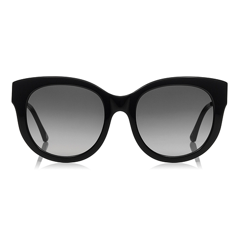 OWNDAYS | SUN Black Full Rim Fox left side