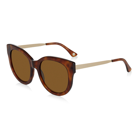OWNDAYS | SUN Light Brown Full Rim Fox right side