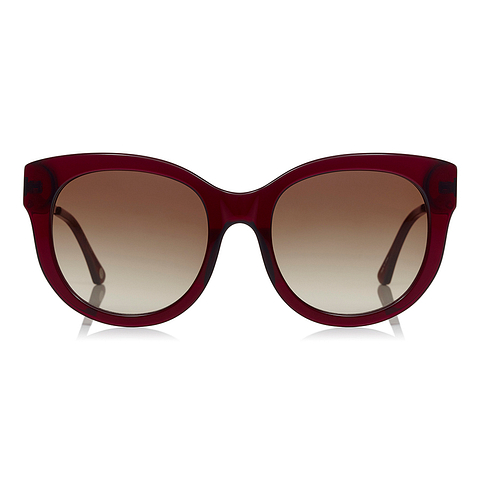 OWNDAYS | SUN Red Full Rim Fox left side