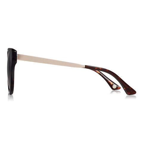 OWNDAYS | SUN Light Brown Full Rim Fox left side