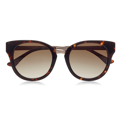 OWNDAYS | SUN Light Brown Full Rim Fox right side