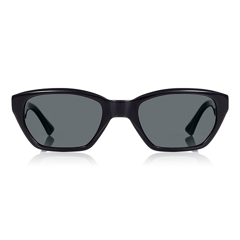 OWNDAYS | SUN Black Full Rim Wellington left side