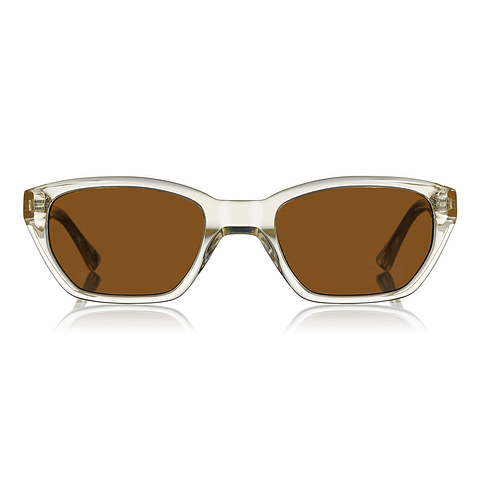 OWNDAYS | SUN Crystal Transparent Full Rim Wellington left side