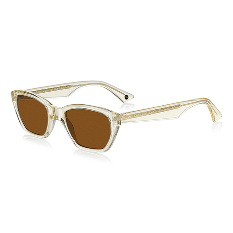OWNDAYS | SUN Crystal Transparent Full Rim Wellington right side