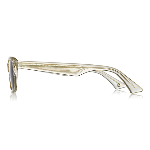 OWNDAYS | SUN Crystal Transparent Full Rim Wellington left side