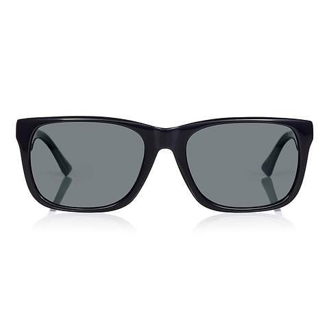 OWNDAYS | SUN Black Full Rim Wellington left side
