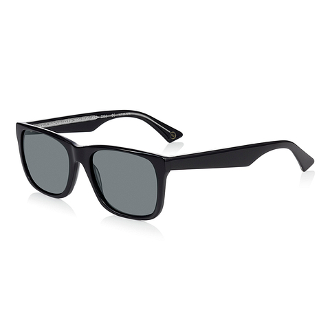 OWNDAYS | SUN Black Full Rim Wellington right side