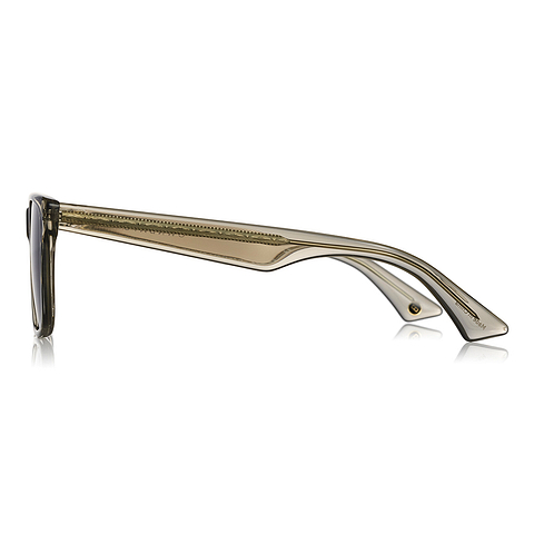 OWNDAYS | SUN Crystal Transparent Full Rim Wellington left side