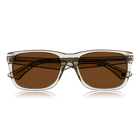 OWNDAYS | SUN Crystal Transparent Full Rim Wellington right side