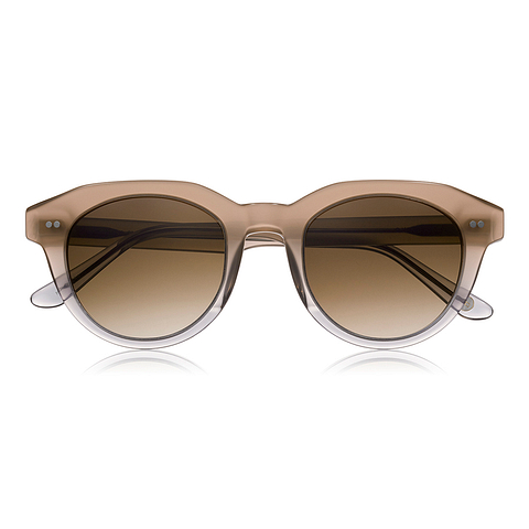 OWNDAYS | SUN Beige Full Rim Boston right side