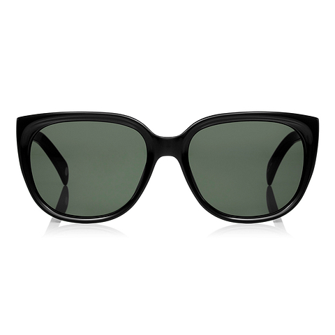 OWNDAYS | SUN Black Full Rim Wellington left side