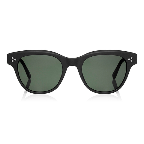 OWNDAYS | SUN Black Full Rim Fox left side