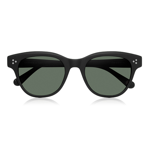 OWNDAYS | SUN Black Full Rim Fox right side
