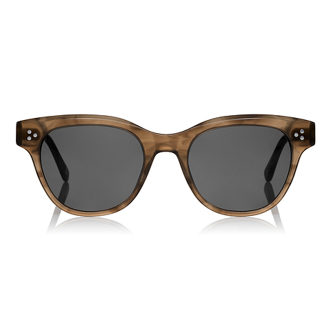 OWNDAYS | SUN Light Brown Full Rim Fox left side