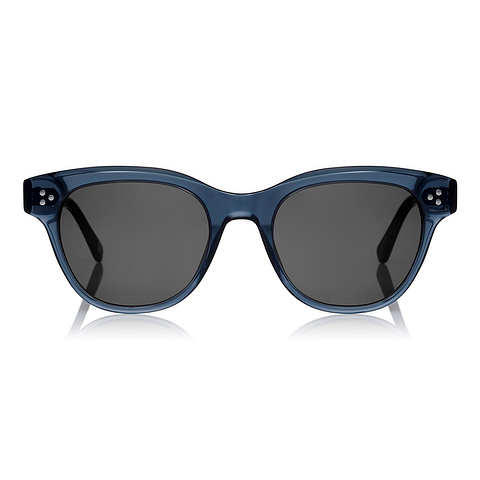 OWNDAYS | SUN Navy Blue Full Rim Fox left side