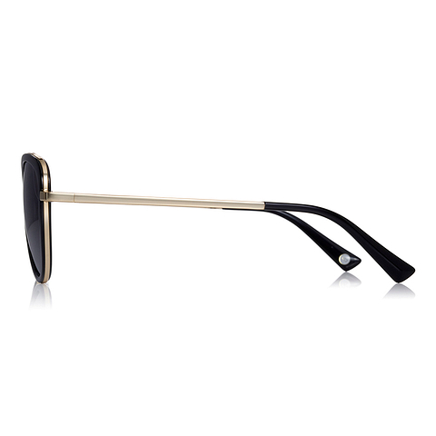 OWNDAYS | SUN Black Full Rim Fox left side