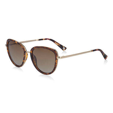 OWNDAYS | SUN Light Brown Full Rim Fox left side