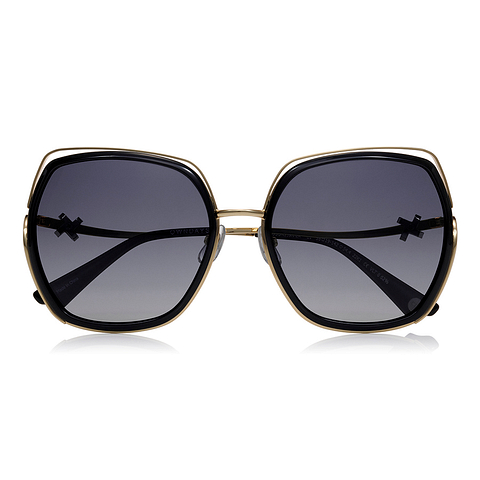 OWNDAYS | SUN Black Full Rim Polygon right side