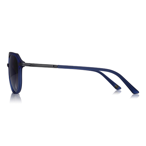 OWNDAYS | SUN Blue Full Rim Teardrop left side