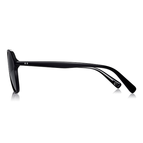 OWNDAYS | SUN Black Full Rim Teardrop left side