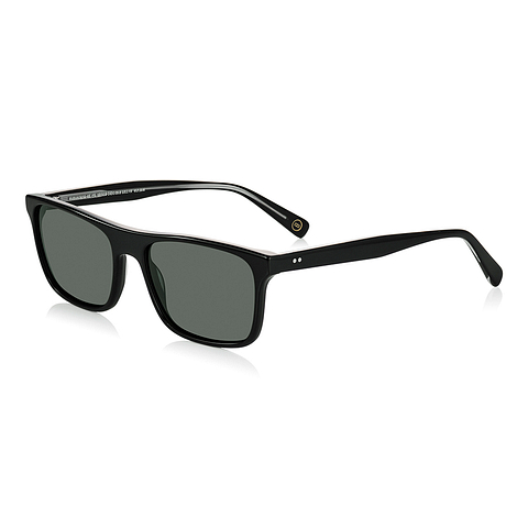 OWNDAYS | SUN Black Full Rim Rectangle right side