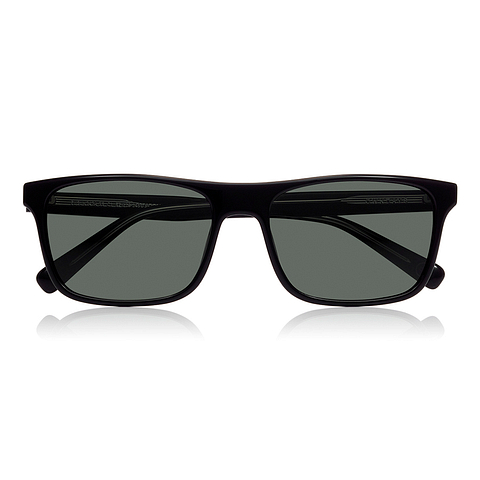 OWNDAYS | SUN Black Full Rim Rectangle right side