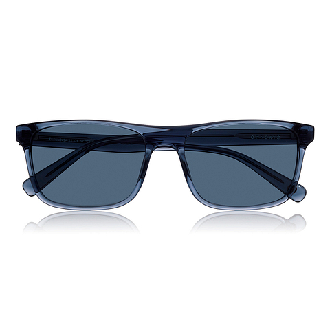 OWNDAYS | SUN Navy Blue Full Rim Rectangle right side