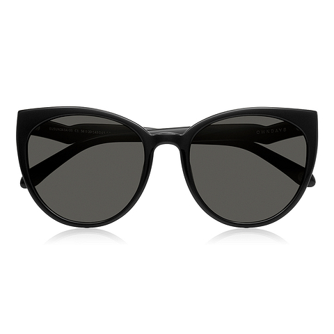 OWNDAYS | SUN Black Full Rim Fox right side