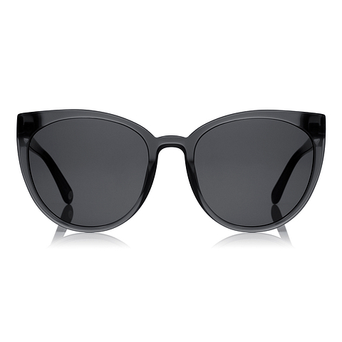 OWNDAYS | SUN Light Gray Full Rim Fox left side