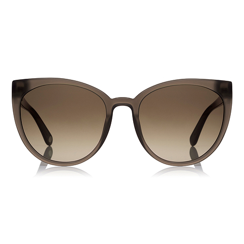 OWNDAYS | SUN Dark Beige Full Rim Fox left side